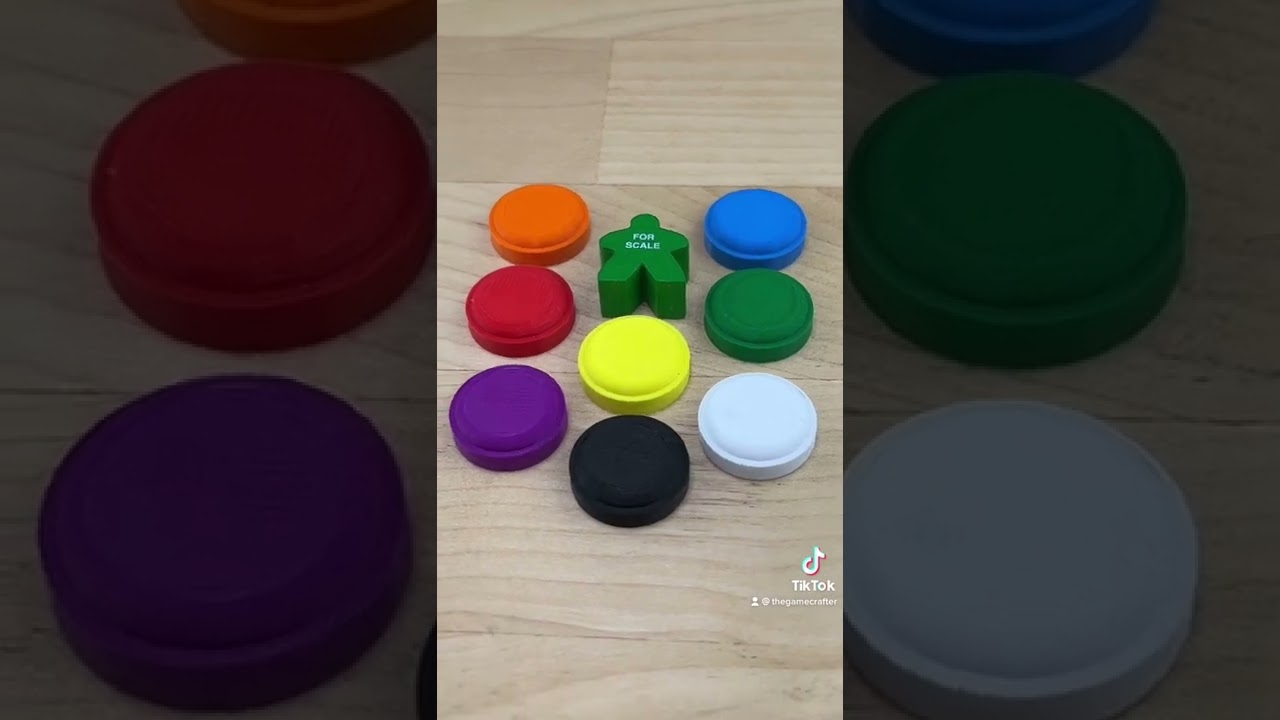 New: 19mm Stacker tokens are available in 8 colors at our board 