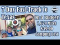 RV Life - Fast Track to Texas On a Budget 2021