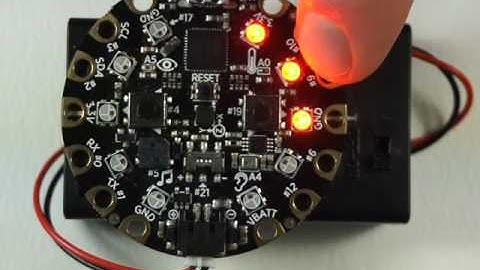 Circuit Playground Simple Simon Game Play