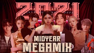 2021 KPOP MIDYEAR MEGAMIX (120  songs mashup)
