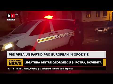 DESCINDERI ÎN CUIBURILE PAZNICILOR LUI CĂLIN GEORGESCU. Știri B1TV_9 dec. 2024 DESCINDERI ÎN CUIBURILE PAZNICILOR LUI CĂLIN GEORGESCU. Știri B1TV_9 dec. 2024