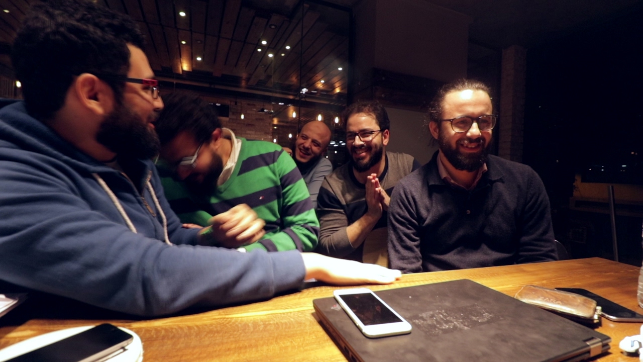 يوم توقيع كتب جعباص وحسام (ومكتبي الجديد)