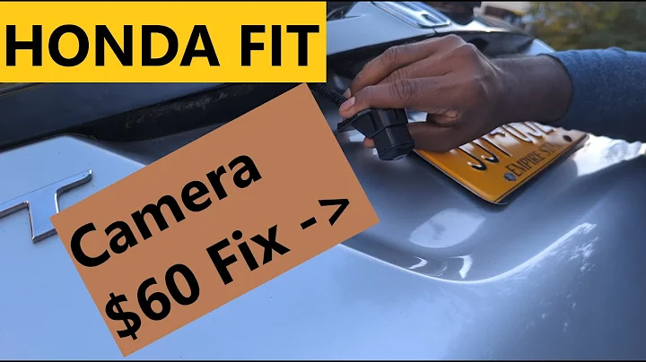 Resolva os problemas da câmera de ré do Honda Fit - DIY