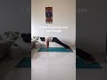10 sets of this flow at a stretch can do wonders for your arm strength 🙏 #yoga #armstrength