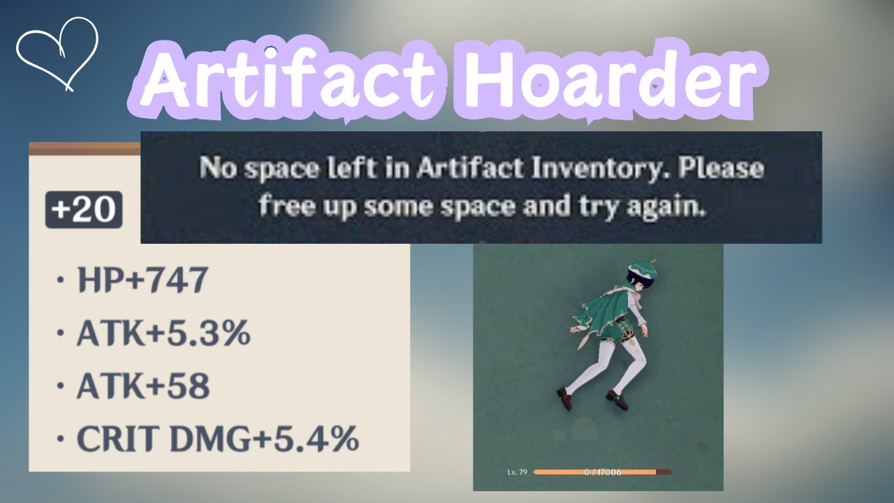 My Full Artifact Inventory | Genshin Impact - YouTube