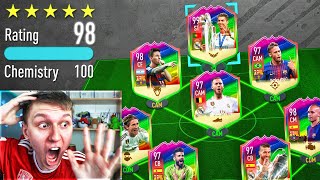 198 RATED!! - FULL RAINBOW FUT DRAFT!! (FIFA 20)