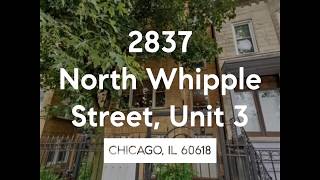 2837 North Whipple Street, Unit 3, Chicago, IL 60618