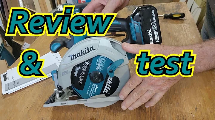 Makita Cordless DHS680 Circular Saw Unboxing & Review PLUS Test run! 165mm LXT 18V Brushless