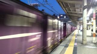 EF210形117号機貨物列車 津田沼通過