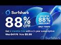 Unlock the Best VPN with Surfshark - Get an 88% Discount Today!