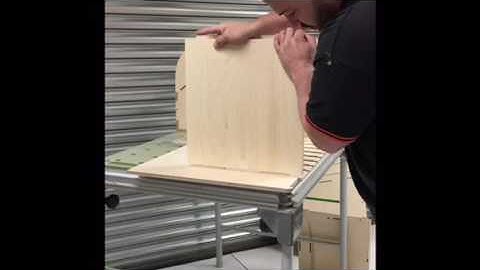 Modular Van racking suits Festool