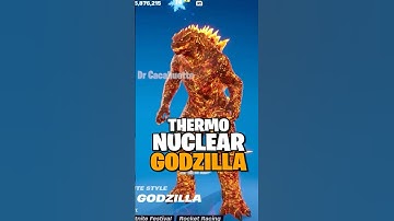 The FINAL Godzilla Combos In Fortnite.