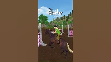 Starter vs Pro ~Star Stable Edit~😍 #starstable