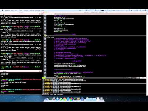 Coding a compiler in C++ with Vim