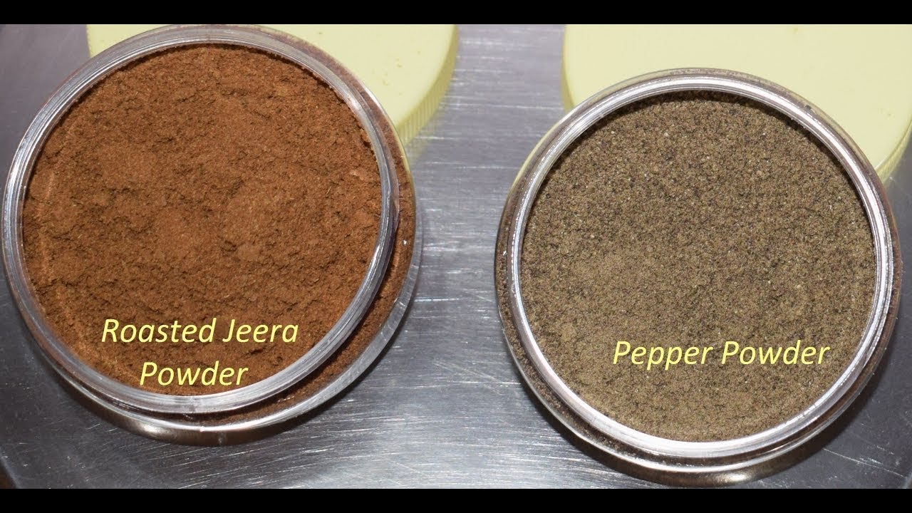 CUMIN AND PEPPER POWDER MAKING AT HOME IN TAMIL YouTube