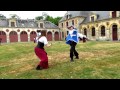 Entrainement des lames sur seine au chteau de vaux le vicomte