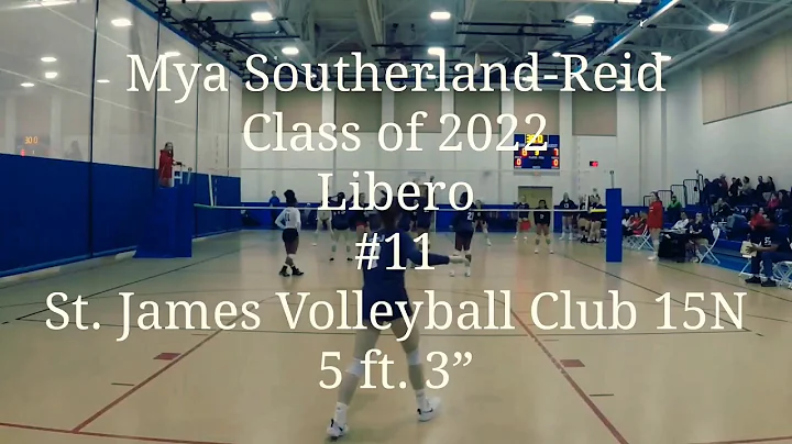 Mya Southerland-Reid - Libero - Columbia Open vs. LEVBC - Glenwood, MD