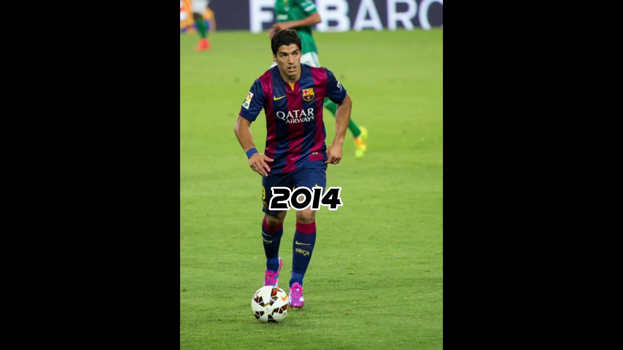 Luís Suàrez evolution.(2002-2022) 
