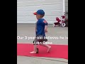 Little man entered his birthday party as John Cena 