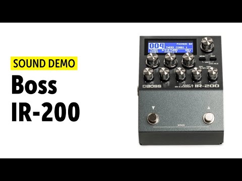 Boss IR-200 - Sound Demo (no talking)