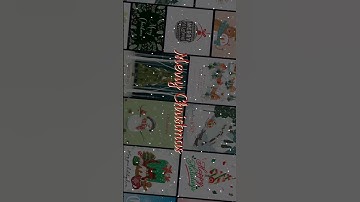 Christmas Wall: Easy CSS & HTML Tutorial #shorts #christmas #youtubeshorts