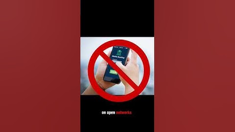 Stop Using Public Wifi 🚫 Without Doing This First #techtips #onlinesafety #cybersecurity #publicwifi