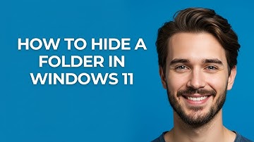 How To Hide A Folder In Windows 11 - UPDATED!
