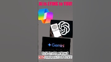 BREAKING: Massive Study Reveals 45% of AI News is FALSE!