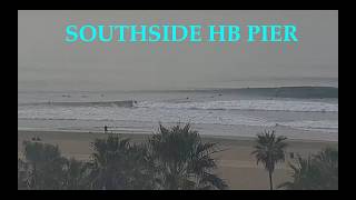 Surfing Southside HB Pier - Fun Waves