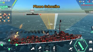 🔥 Ultimate Warship Fighting Game 🎮⚔️ Sea Battle Survival War 🚢💣 Modern Navy Combat Game 🌊  #Ship screenshot 2