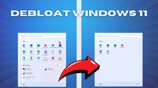 How To Debloat Windows 11 To Remove Copilot Recall Telemetry Remove Unwanted Apps Windows 1110