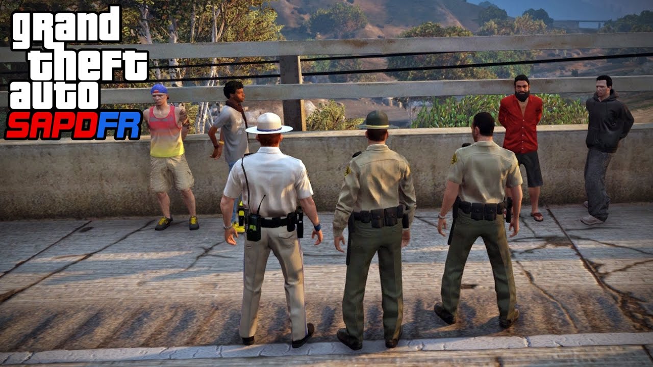 GTA SAPDFR - DOJ 114 - Activist Roadblock (Law Enforcement)