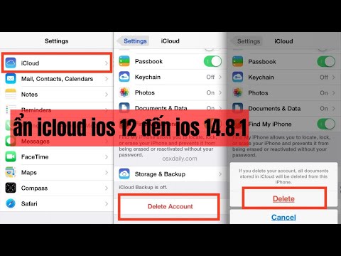 Video Tools ẩn icloud tất cả các dòng iphone quên icloud - youtube