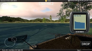 Carp Fishing Simulator - Bait Boat and Fish Finder update for mobile