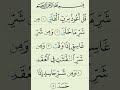 Title (SEO Friendly)Surah Al-Falaq Full Recitation | Beautiful Quran Tilawat