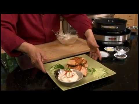 How to Cook Seared Salmon with Chili Garlic Mayonnaise - Easy Meals - Circulon Presents Martin Yan