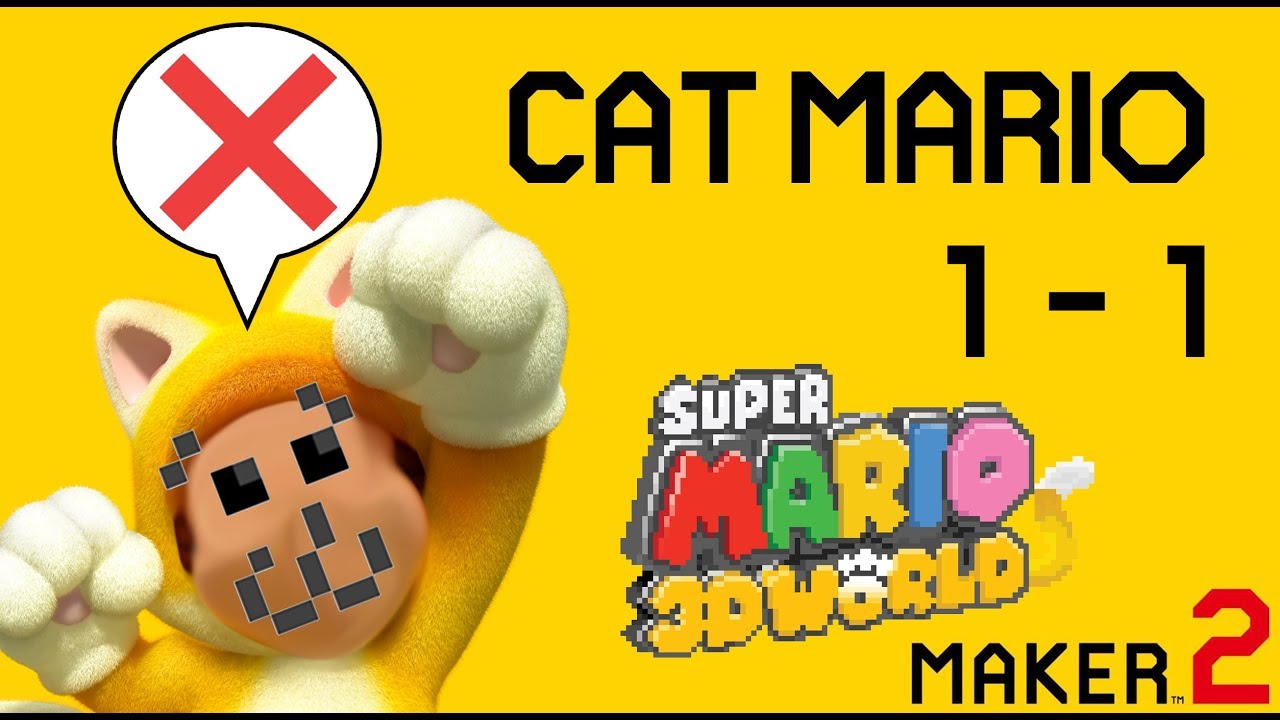 I HACKED Cat Mario/Syobon Action into Super Mario Maker 2! (Extra Game  Style) 