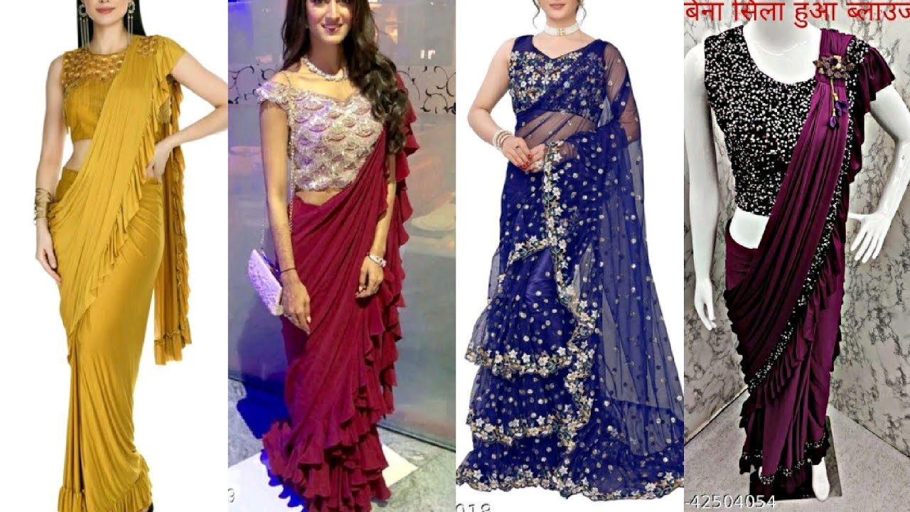 15 Stylish Western Sarees To Slay All Your Fancy Occasions