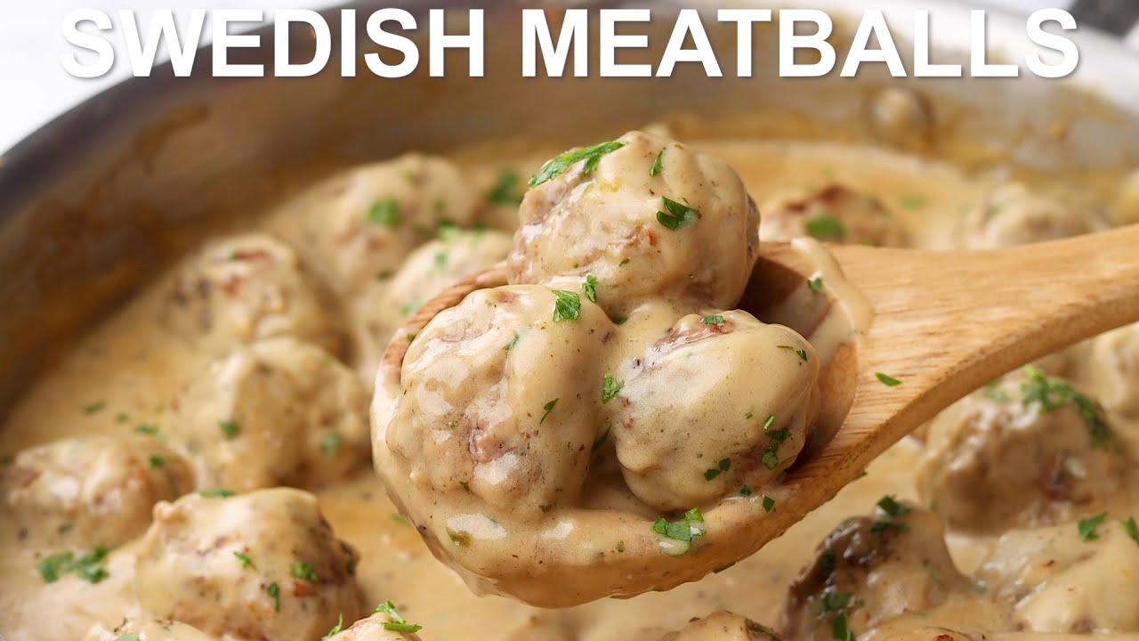 Lighter Swedish Meatballs – The Comfort of Cooking