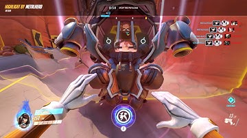 Overwatch Highlight: D-Va Self Destruct Vs. AI