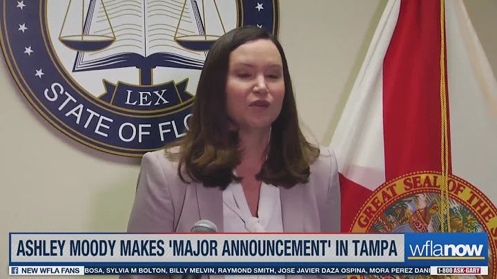Florida AG Ashley Moody announces 'historic' opioi...