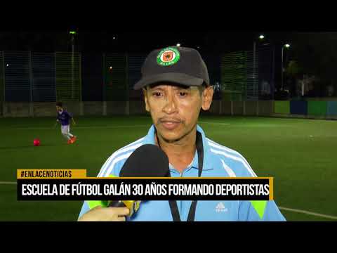 Escuela de fútbol Galán 30 años formando deportistas