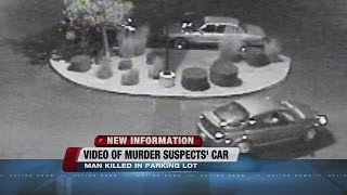Police release video of suspect's car in gym parking lot shooting