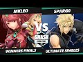 SWT Mexico Online Winners Finals - MkLeo (Pyra Mythra) Vs. Spargo (Cloud) SSBU Ultimate Tournament