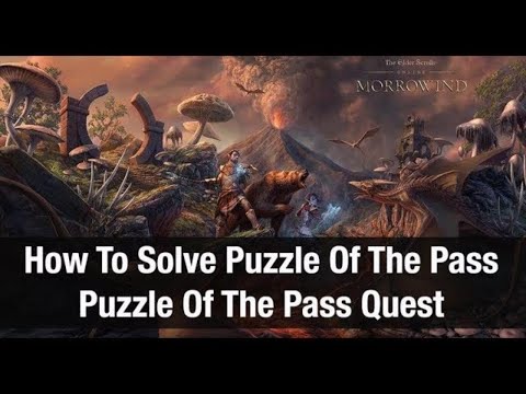 ★ ESO How To Solve Puzzle Of The Pass Quest ★