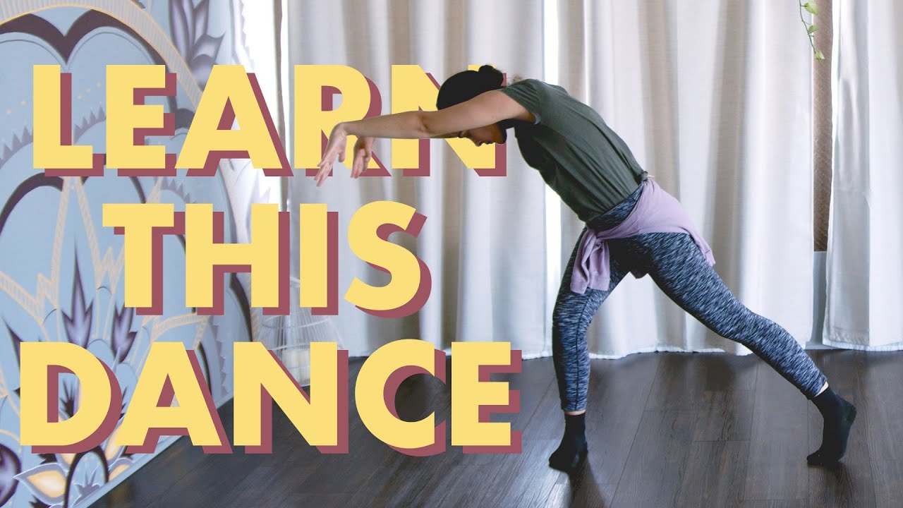 Contemporary Dance- Follow Along Routine - YouTube