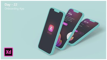 Daily UI Design Challenge | Onboarding App UI | Day - 22