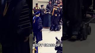 Graduating College with Highest Honors | Quadriplegic (C5,C6,C7) #Shorts