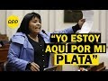 Esther Saavedra: "¿Quieres pelear? Peleamos afuera, no tengo miedo"