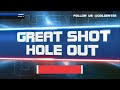 Golden Tee Great Shot on Rattlesnake Ridge!